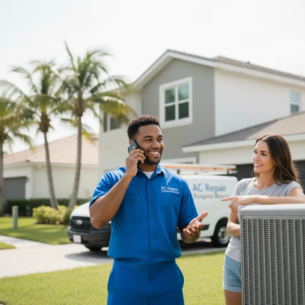 AC Repair Pompano Beach customer support in Cottonport